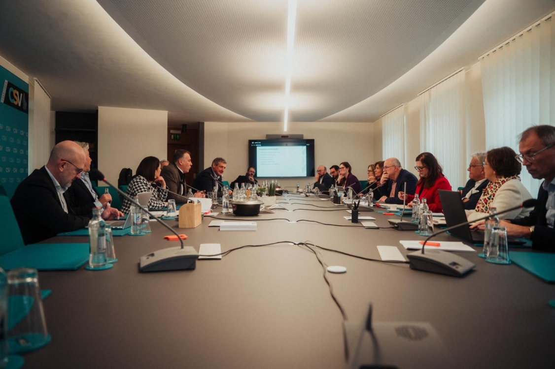 Entrevue constructive entre la Fédération des Artisans et la fraction CSV / Konstruktives Treffen zwischen der Fédération des Artisans und der CSV-Fraktion